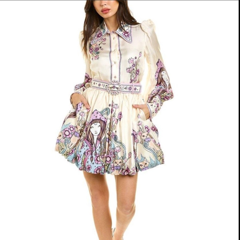 Zimmermann Celestial bubble shirt dress